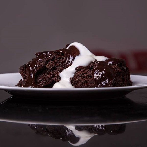 Brownie chocolate negro